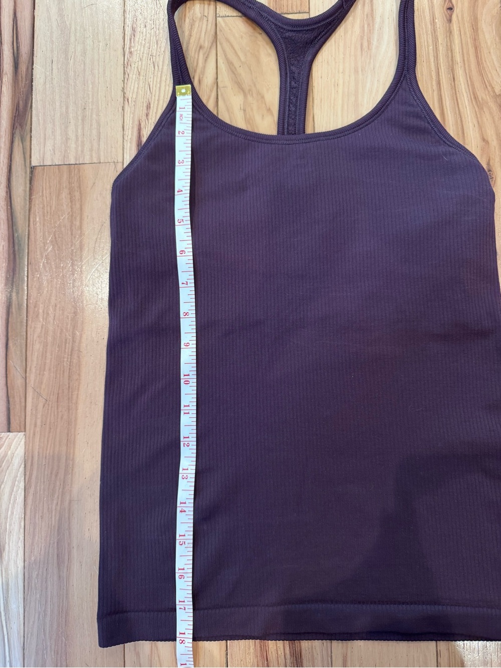 Athleta Ribbed Racerback Tank Top In Purple - Picture 5 of 5